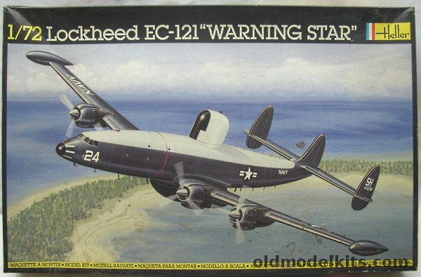 Heller 1/72 Lockheed EC-121 Warning Star - AEW Aircraft, 311 plastic model kit